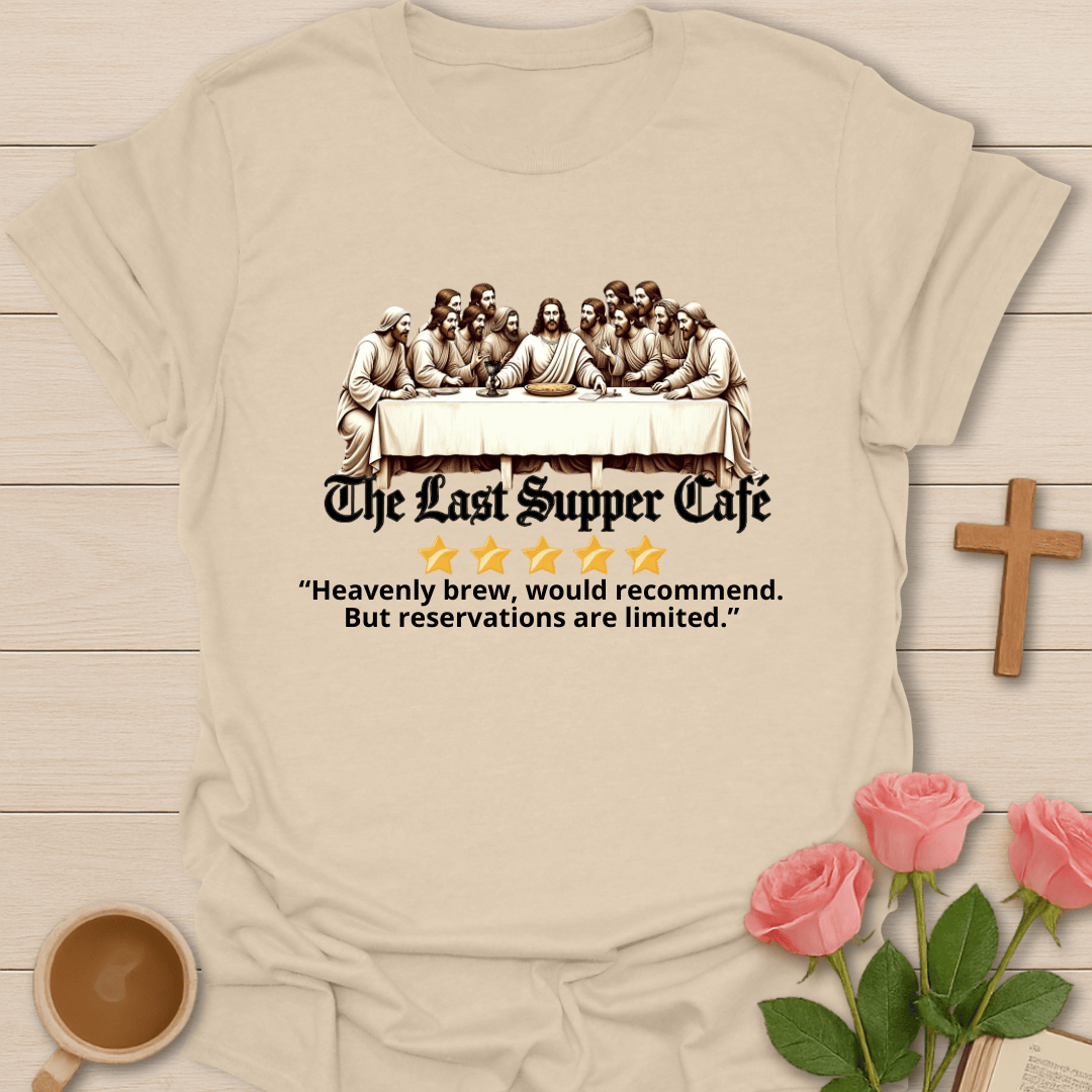 Last Supper Five Stars Review T-Shirt