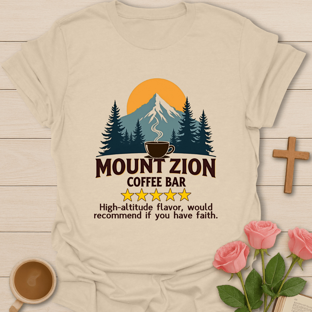 Mt. Zion Coffee Bar Review T-Shirt