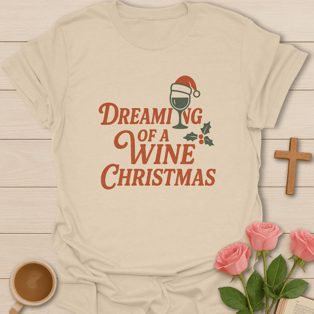 Dreamy Christmas T-Shirt - Kozzy Co Sand / S