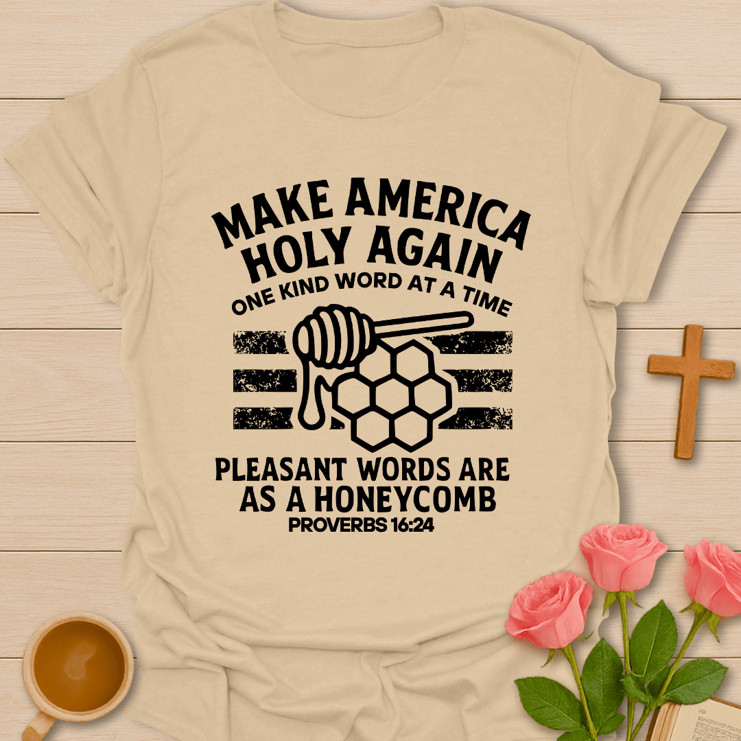 MAHA Honeycomb T-Shirt - Kozzy Co Sand / S