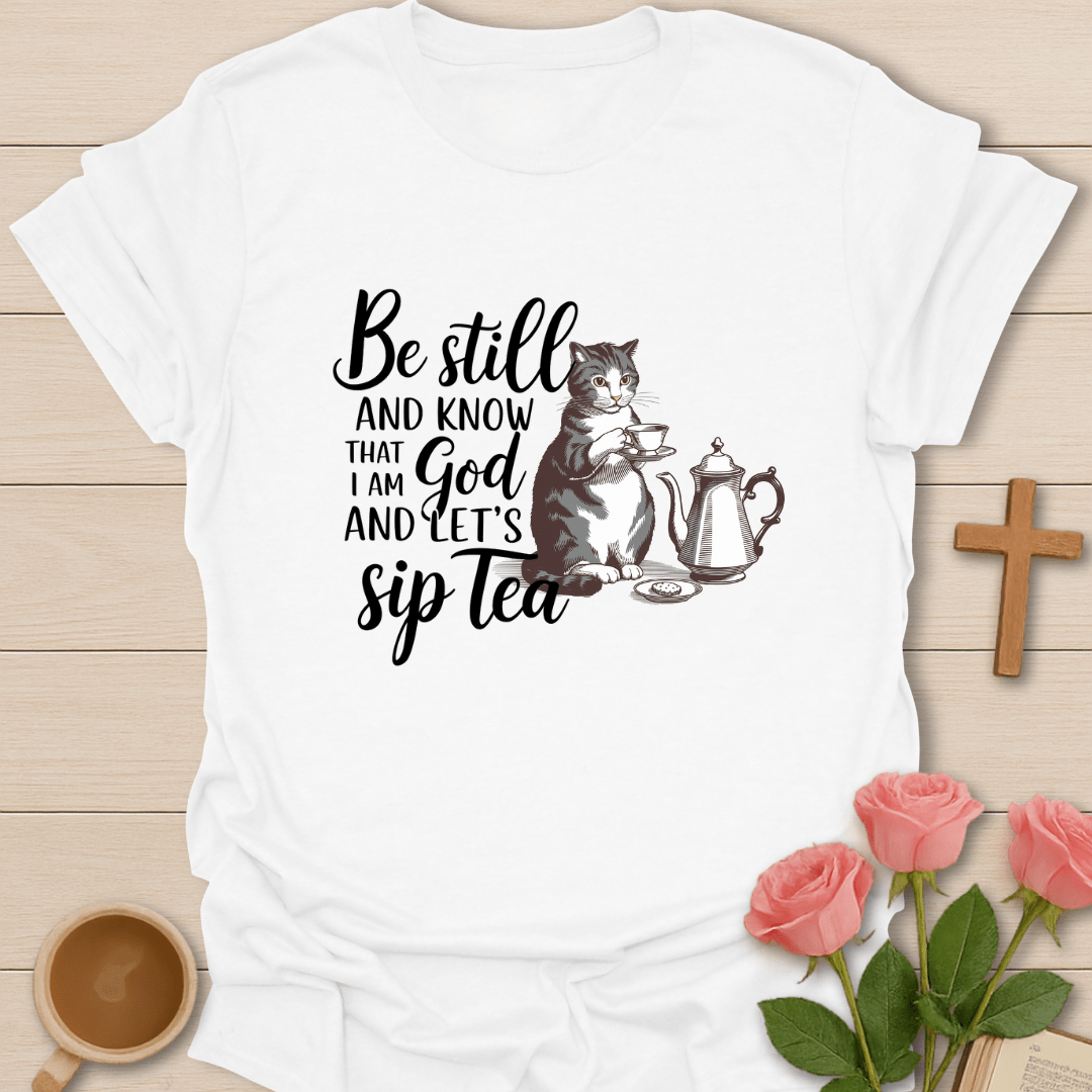Knowing Cat T-Shirt