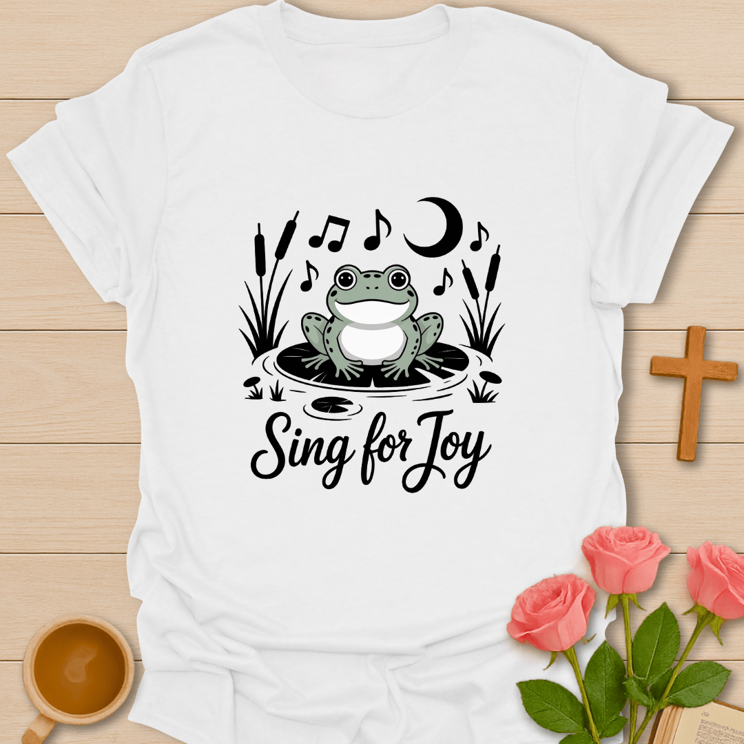Sing For Joy Frog T-Shirt