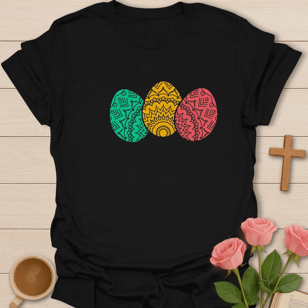 Easter Egg Mandala T-Shirt T-Shirt