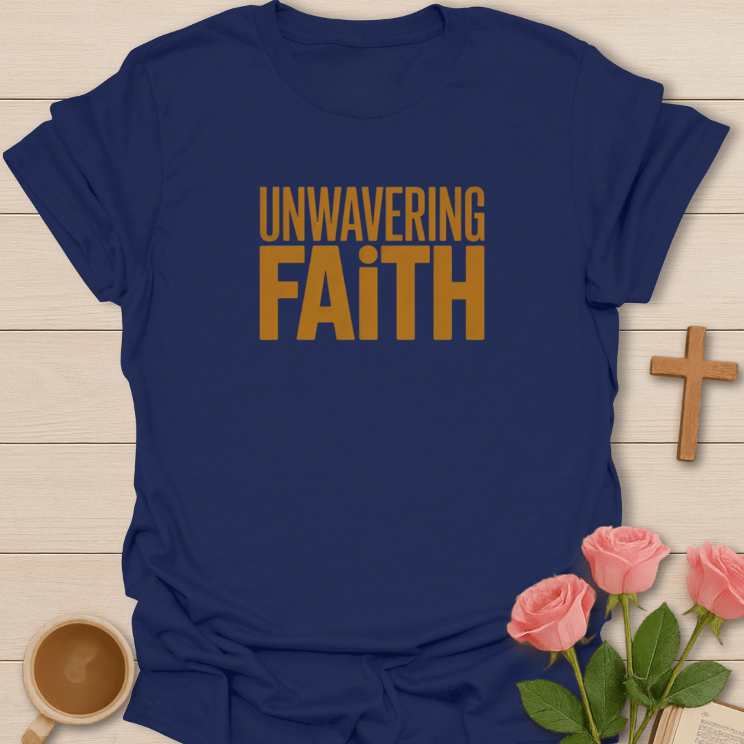 Unwavering Faith T-Shirt - Kozzy Co Navy / S