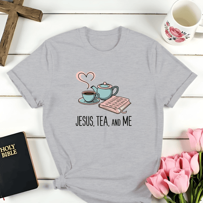 Jesus Me and Tea T-Shirt