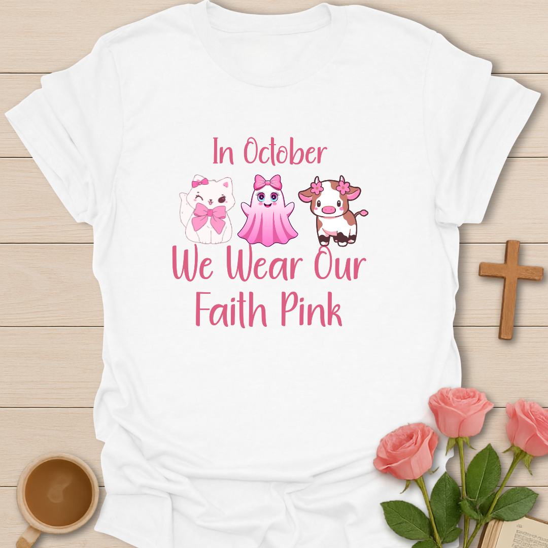 Wear Our Faith Pink T-Shirt
