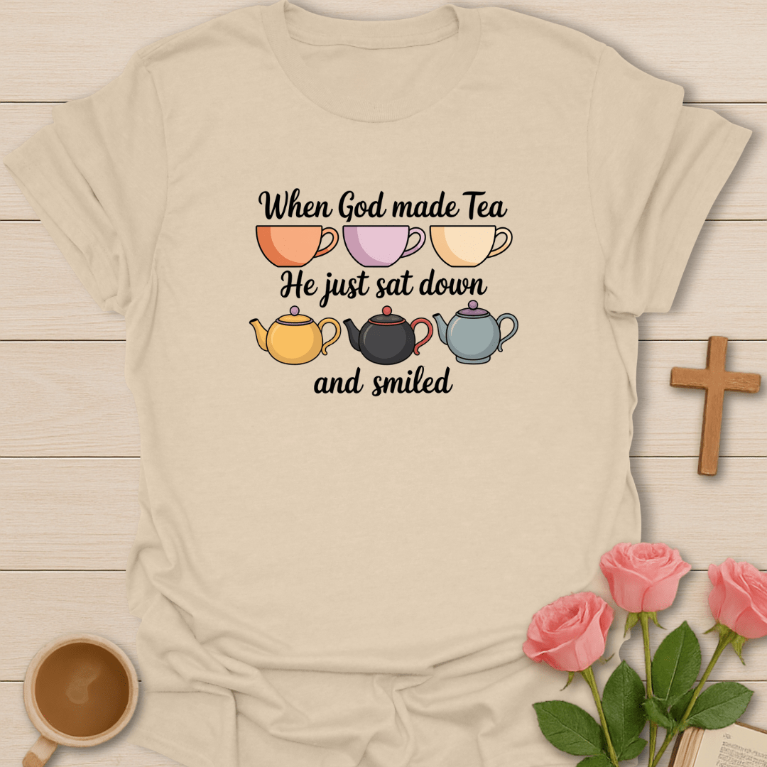 Smiling God Tea T-Shirt