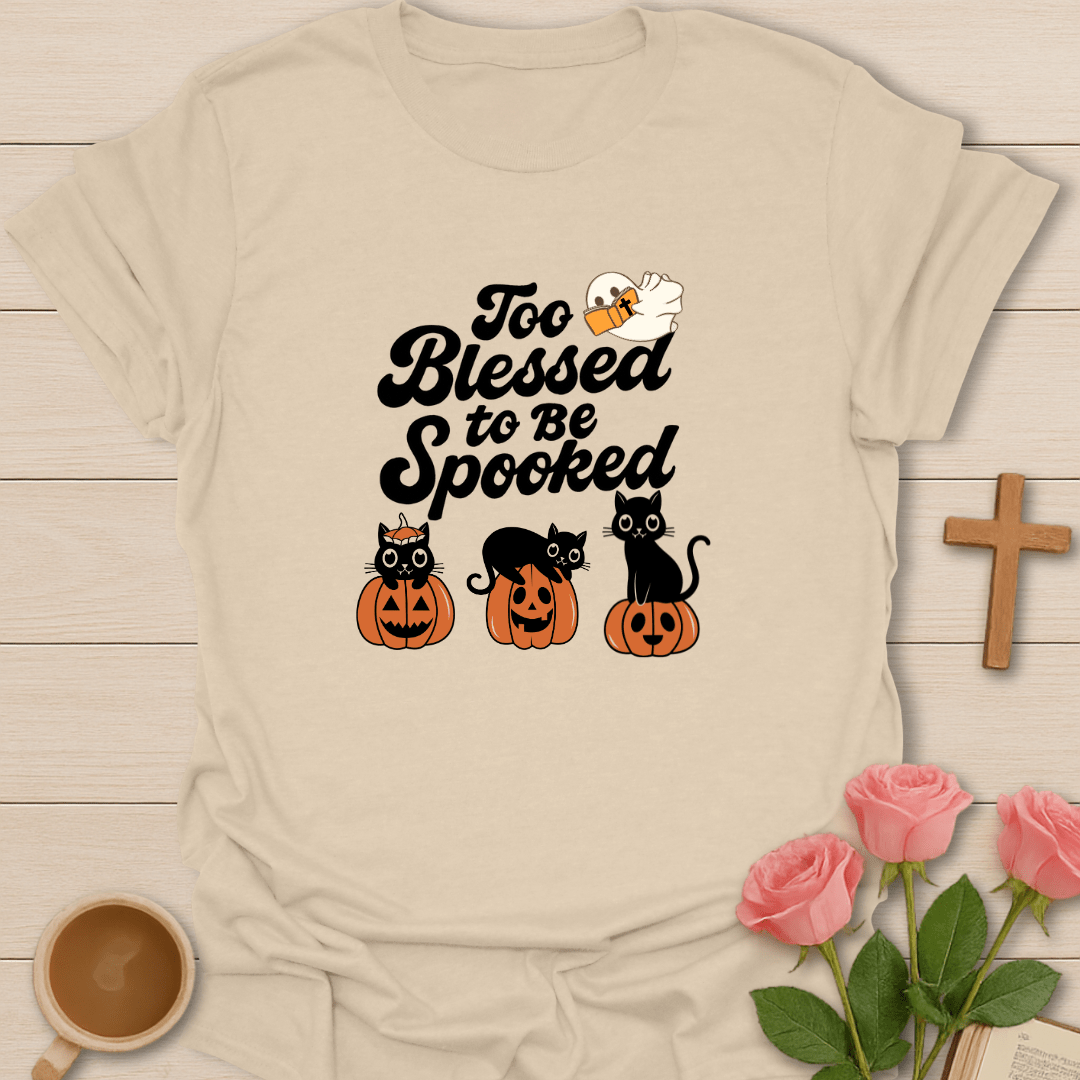 Too Spooked Cat T-Shirt