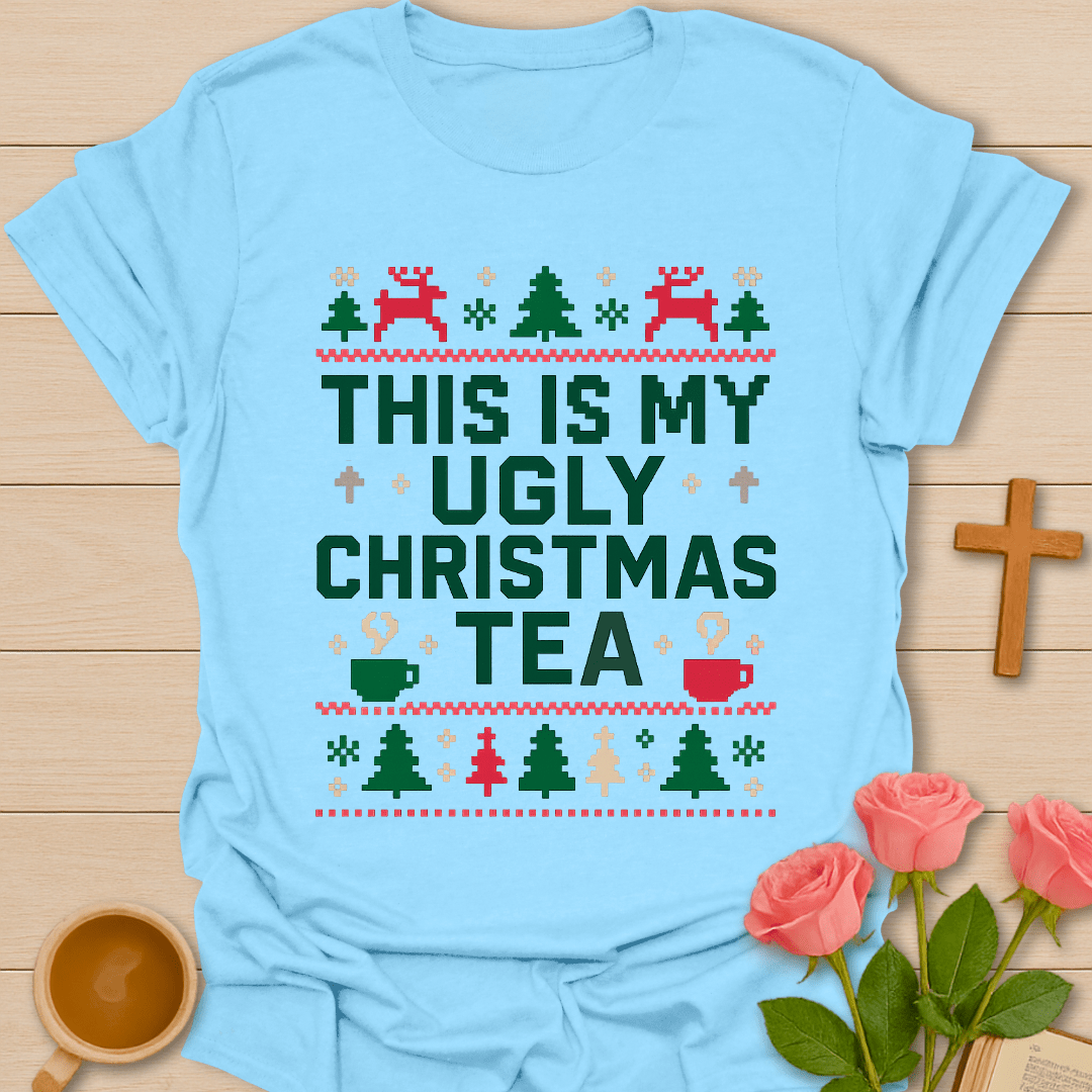 Ugly Christmas Tea T-Shirt T-Shirt