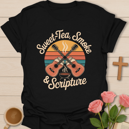 Sweet Tea, BBQ and Scripture T-Shirt