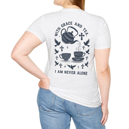Grace & Tea Never Alone T-Shirt - Back T-Shirt