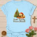 Christmas Tree Cozy Pug T-Shirt T-Shirt