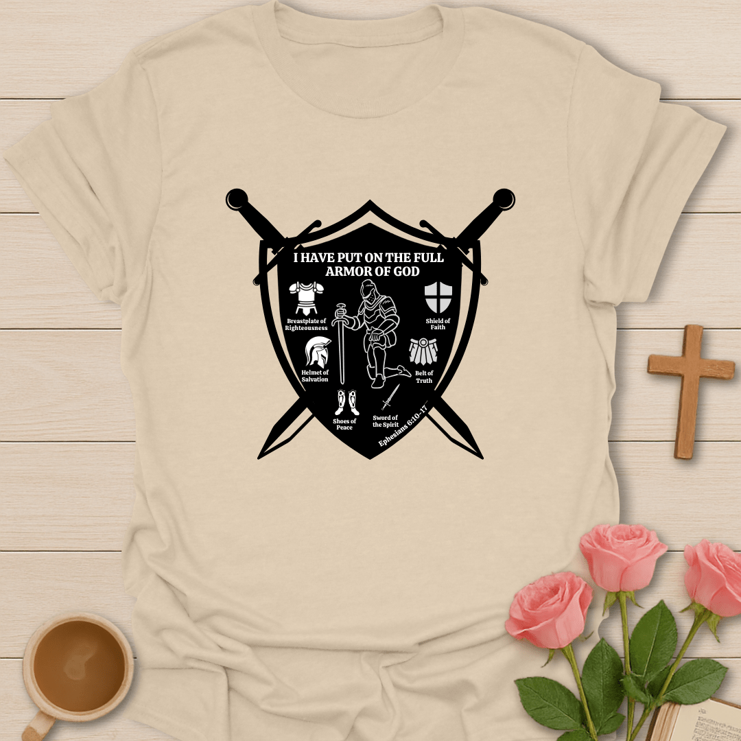 Armor Of God Shield T-Shirt