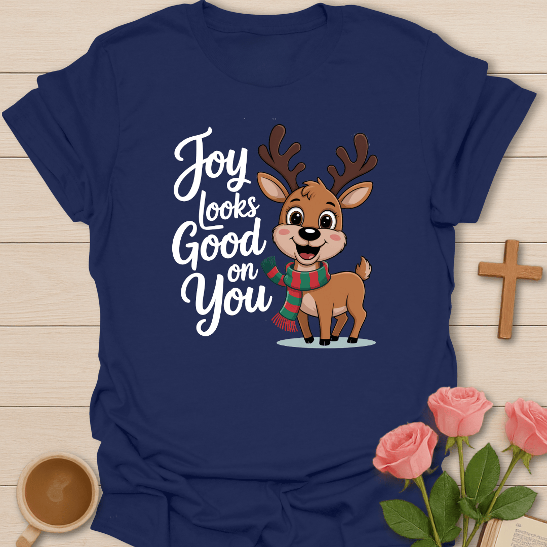 Joyful Raindeer T-Shirt T-Shirt