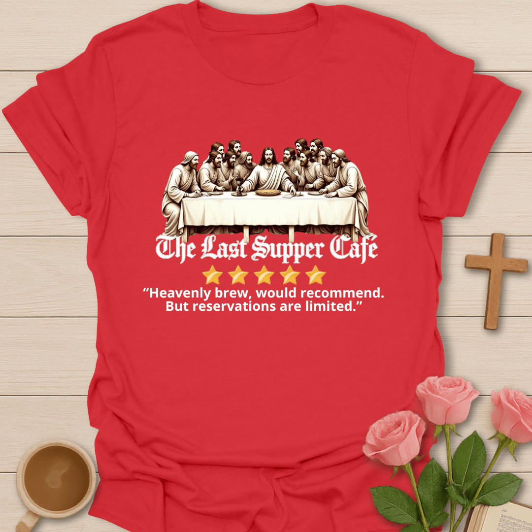 Last Supper Five Stars Review T-Shirt