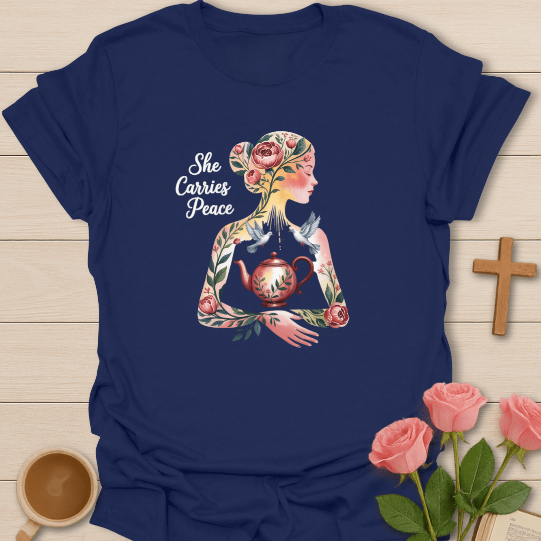Peace In Her Hands T-Shirt T-Shirt