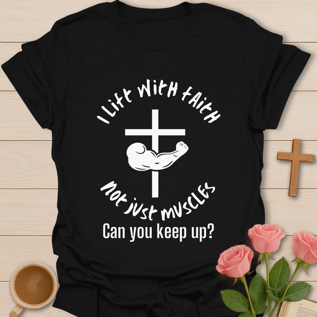 Faith Muscles Cross T-Shirt