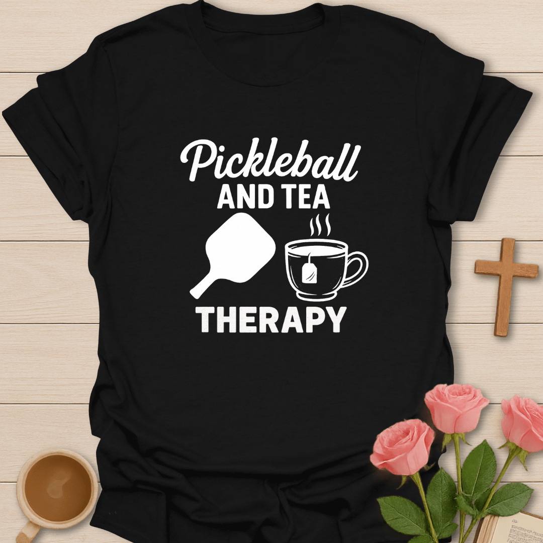 Pickleball  & Tea Therapy T-Shirt