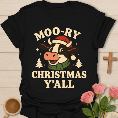 Moory Christmas Y'all T-Shirt