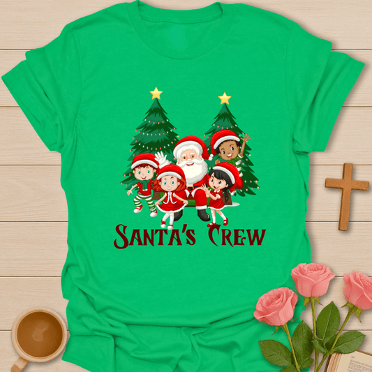 Santa's Crew Christmas T-Shirt