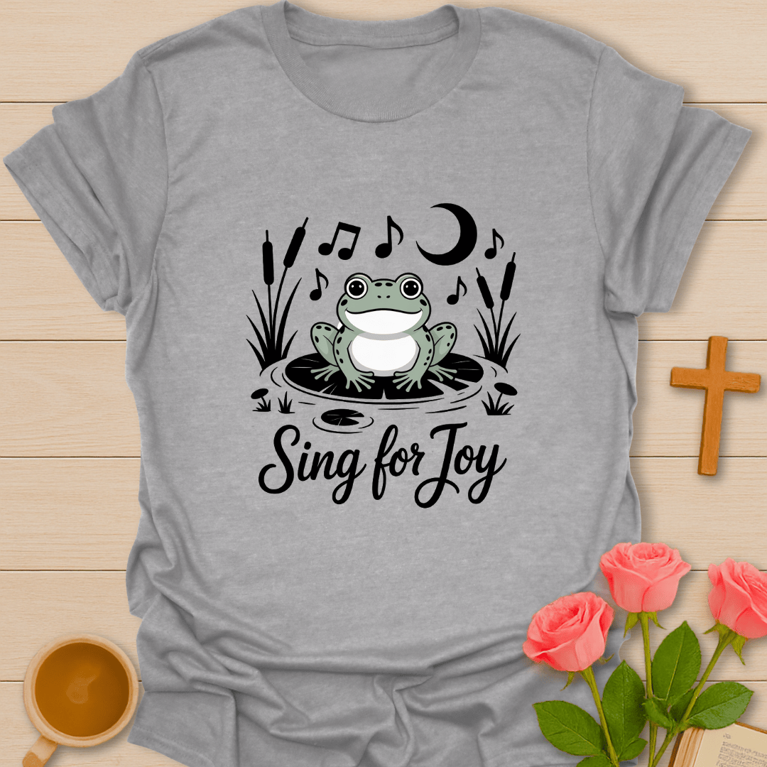 Sing For Joy Frog T-Shirt