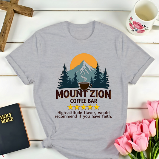 Mt. Zion Coffee Bar Review T-Shirt