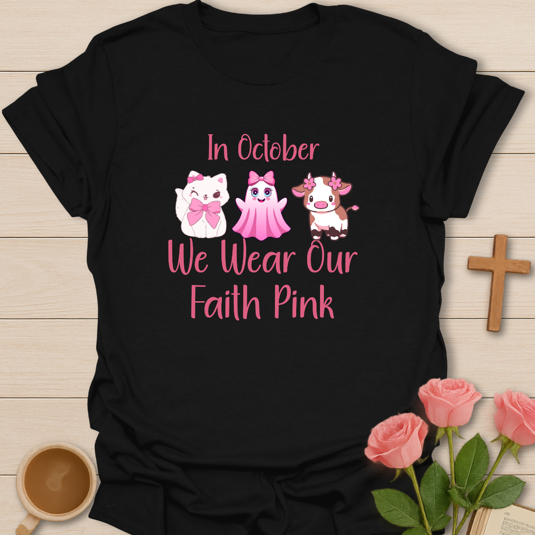 Wear Our Faith Pink T-Shirt