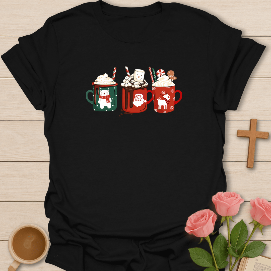 Christmas Hot Drink T-Shirt T-Shirt