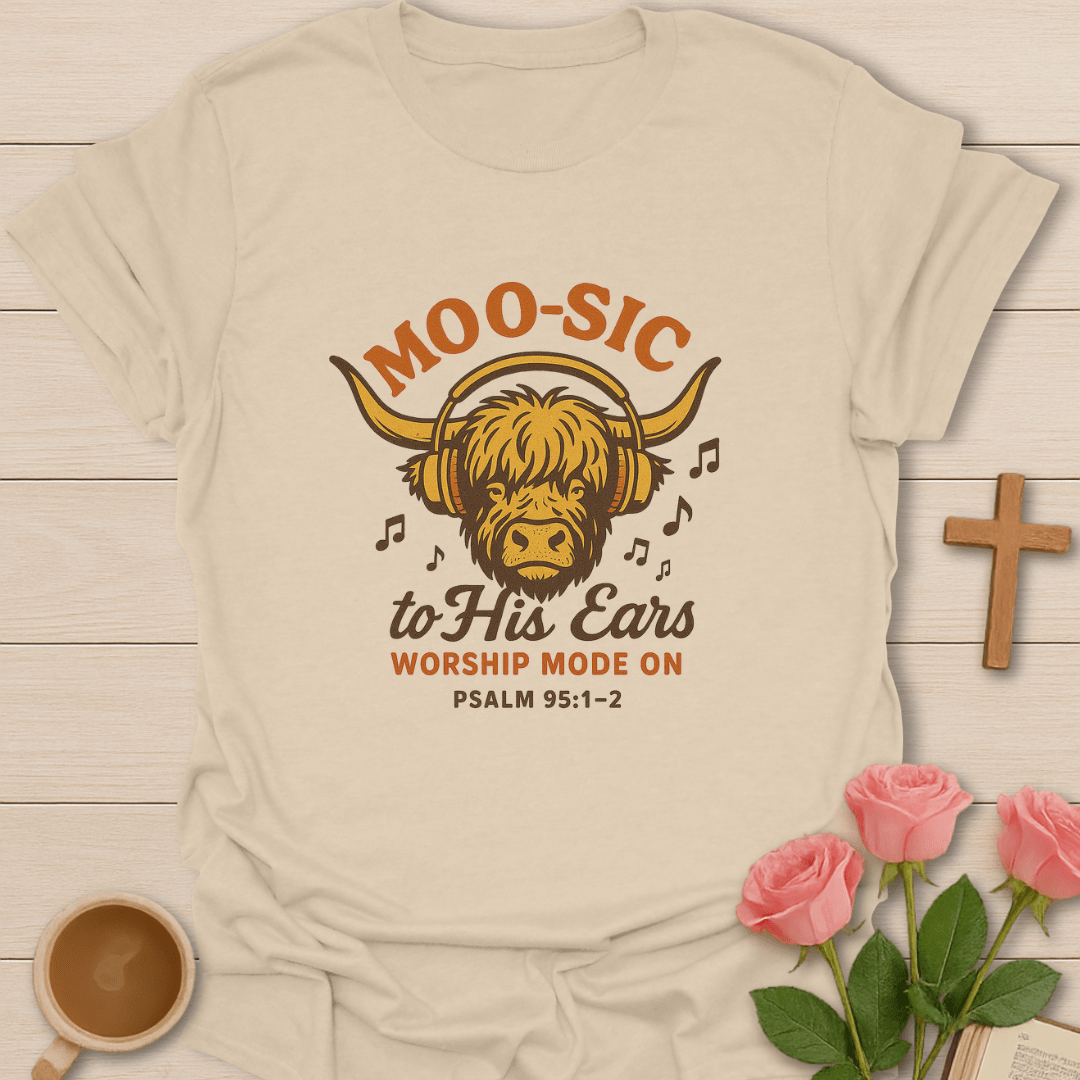 Moo-sic To HIS Ear T-Shirt