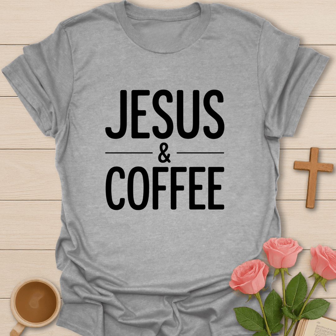 Jesus & Coffee  T-Shirt T-Shirt