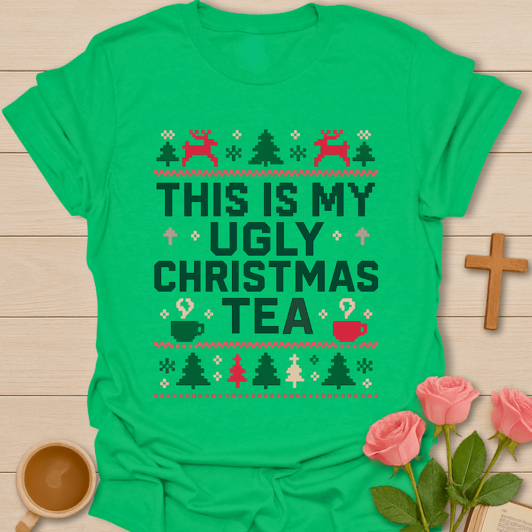 Ugly Christmas Tea T-Shirt