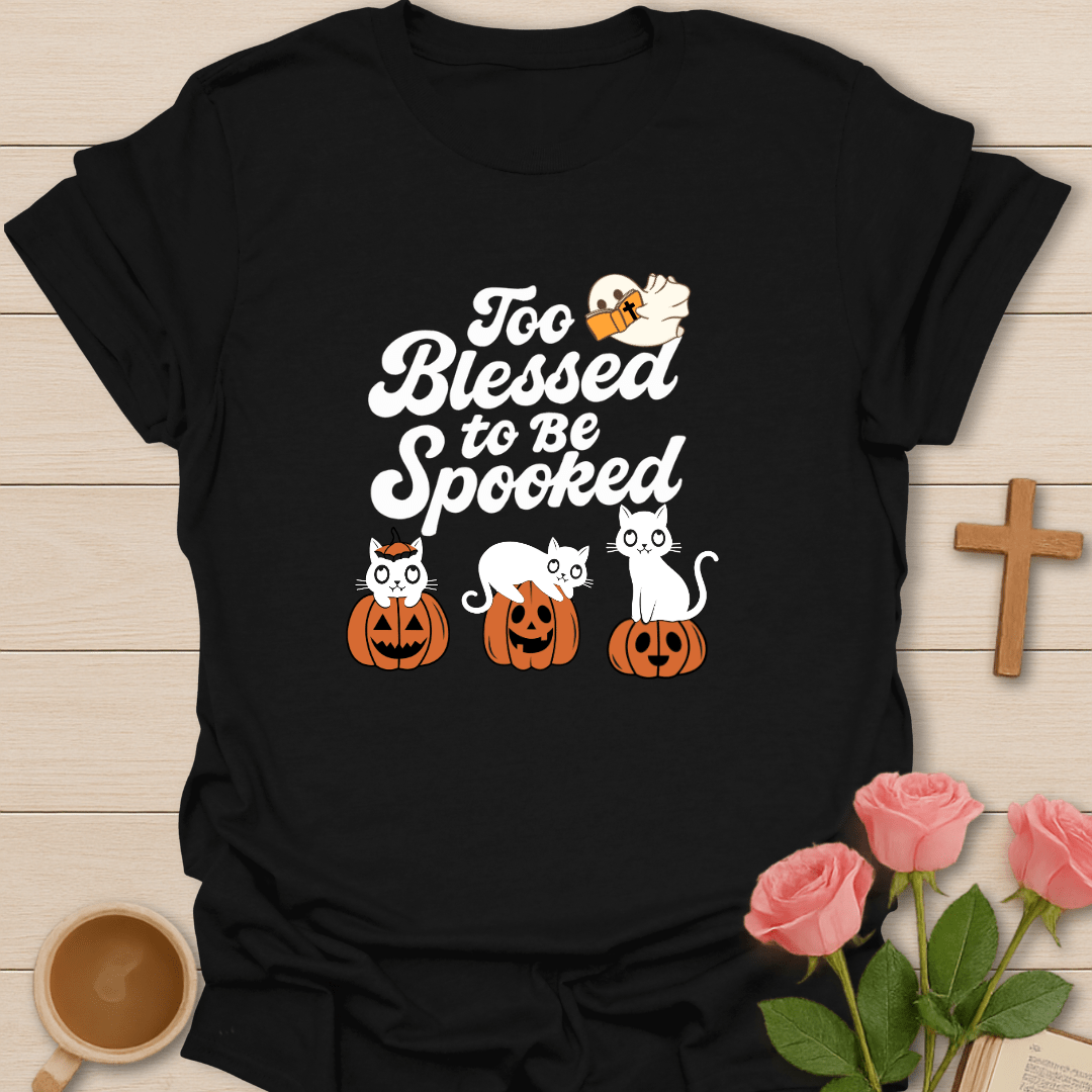 Too Spooked Cat T-Shirt