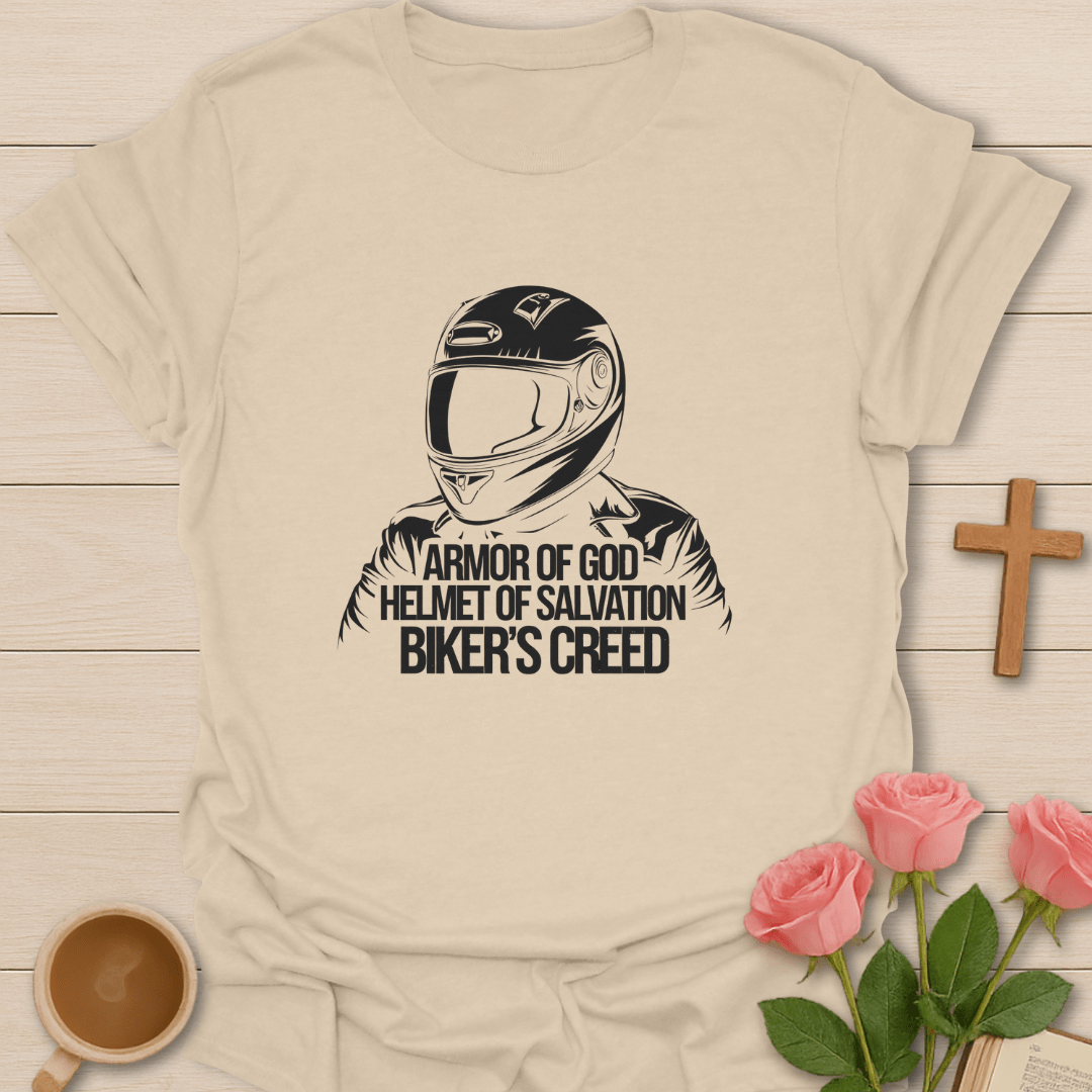 Biker Armor Of God T-Shirt