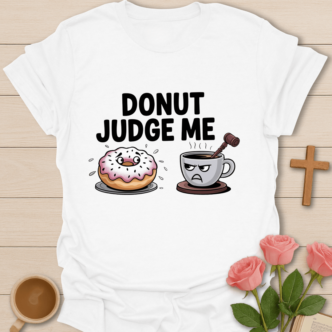 Donut Judge Me T-Shirt T-Shirt