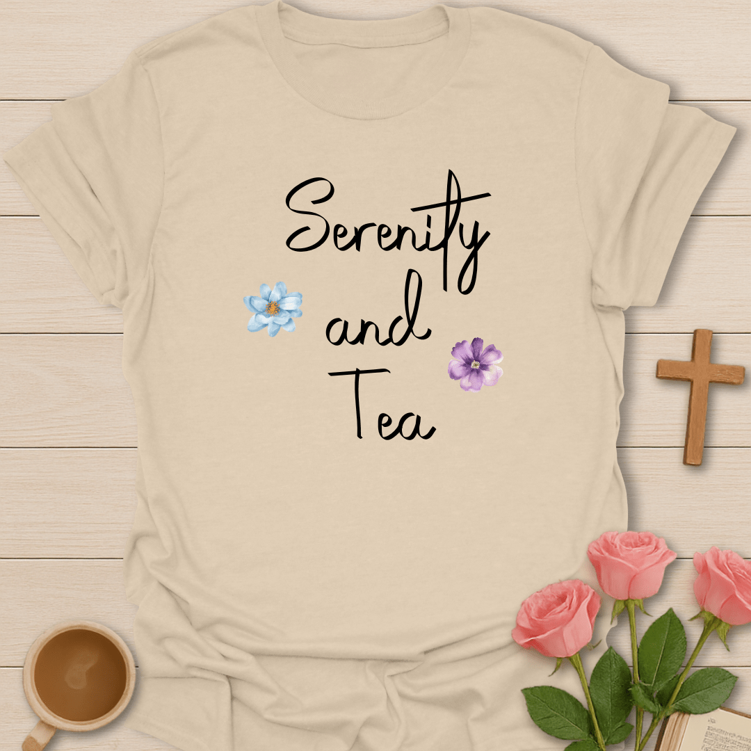 Serenity and Tea T-Shirt T-Shirt