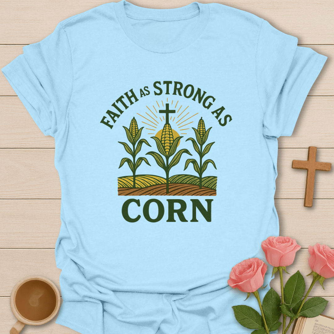 Faith As Strong As Corn T-Shirt