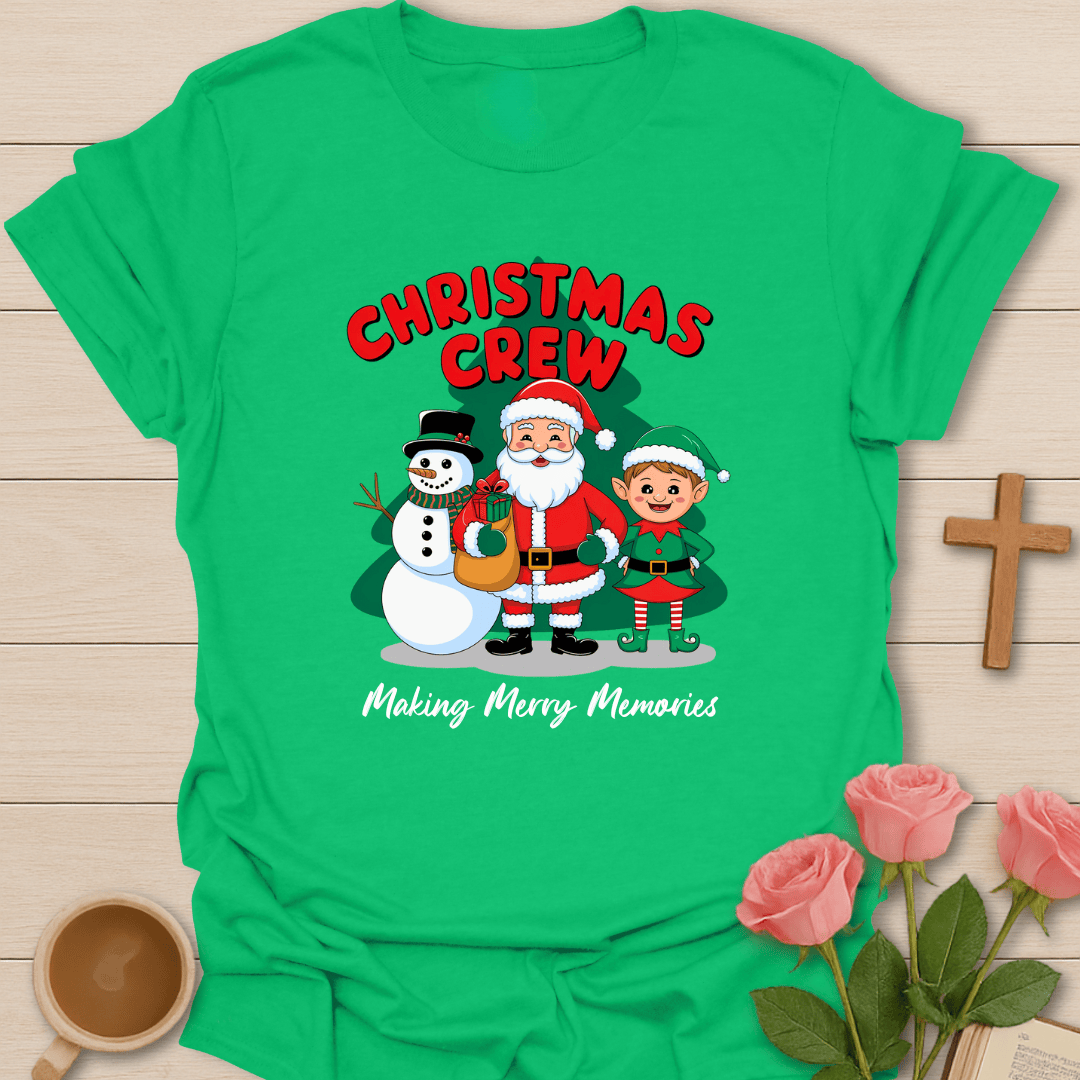 Christmas Crew T-Shirt - Kozzy Co Irish Green / S