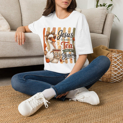 Vintage Jesus Tea Blessings T-Shirt