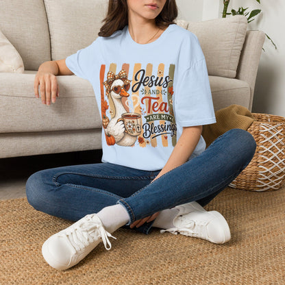 Vintage Jesus Tea Blessings T-Shirt