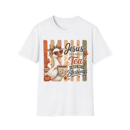 Vintage Jesus Tea Blessings T-Shirt
