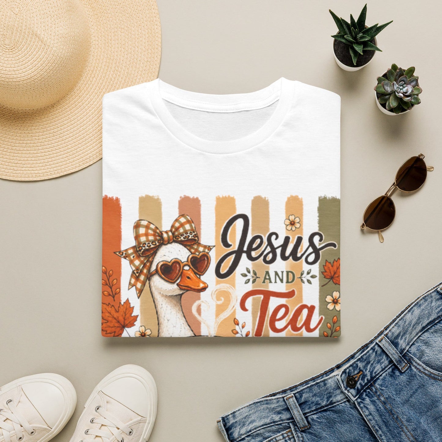 Vintage Jesus Tea Blessings T-Shirt
