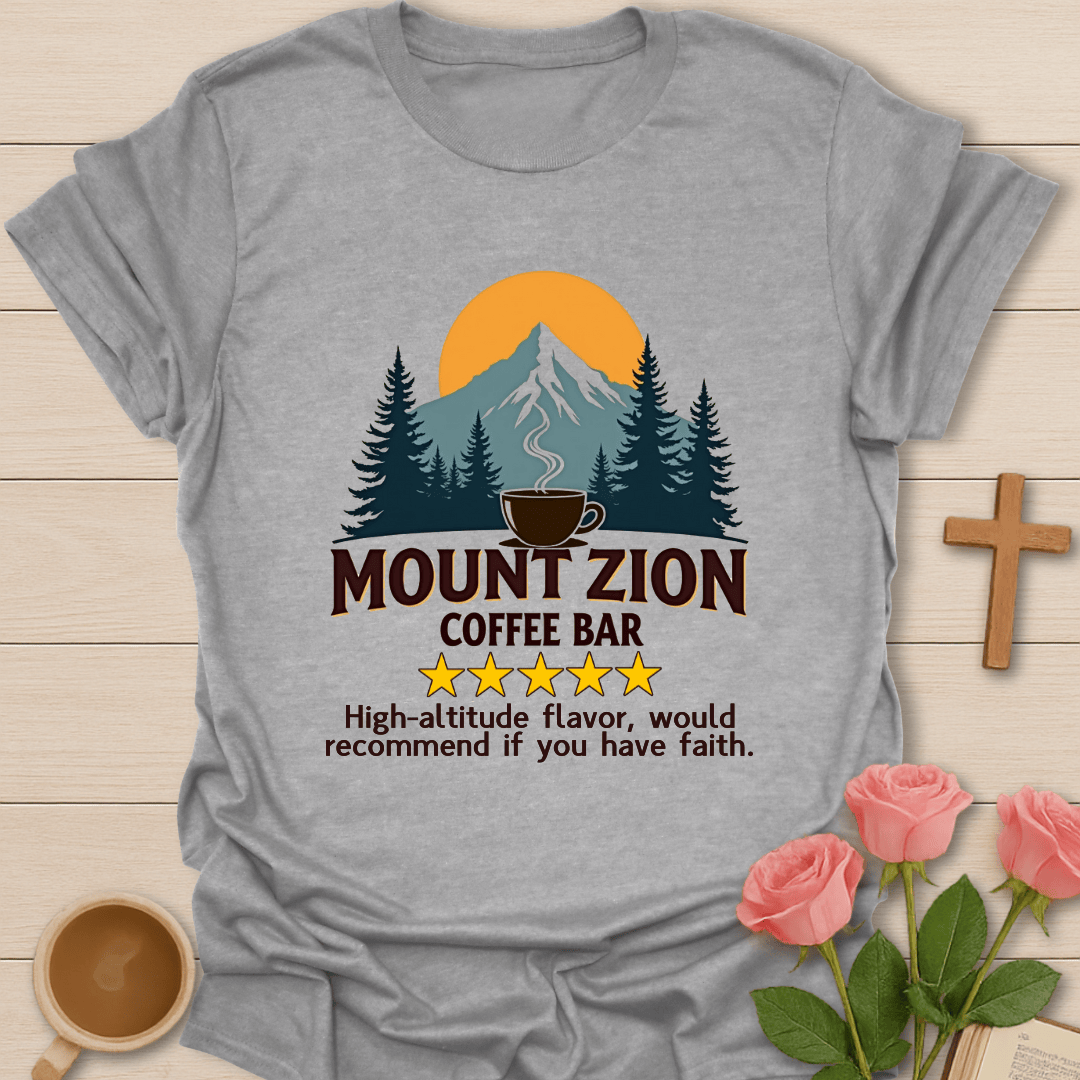 Mt. Zion Coffee Bar Review T-Shirt