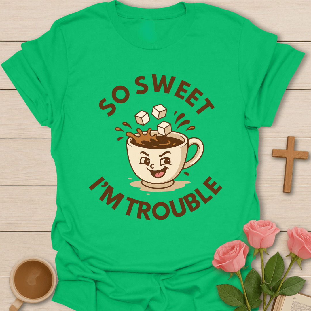 I'm Trouble T-Shirt - Kozzy Co Irish Green / S