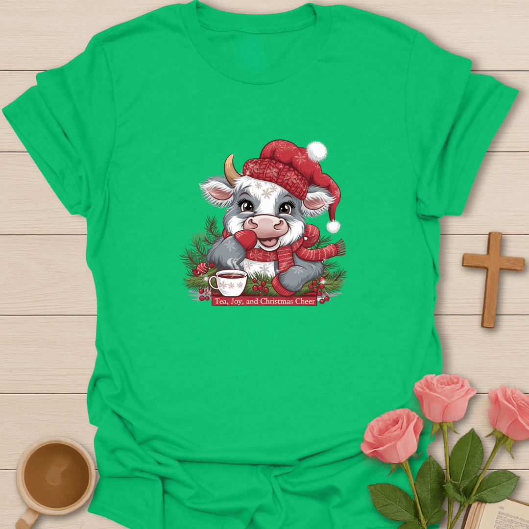 Tea, Joy & Christmas Cheer T-Shirt T-Shirt