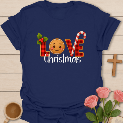 Gingerbread Love Christmas T-Shirt