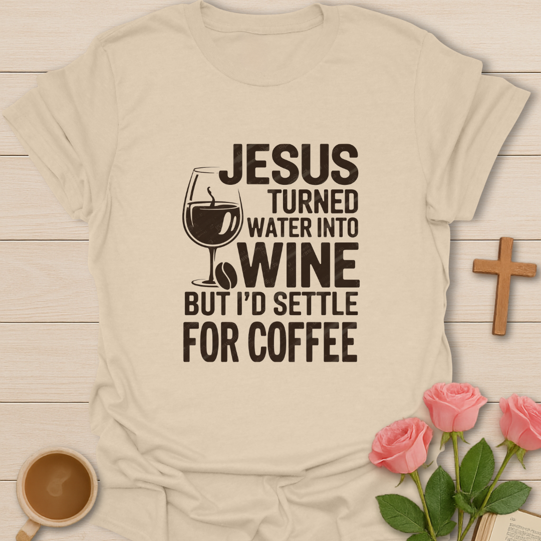 Wine Or Coffee T-Shirt