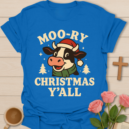 Moory Christmas Y'all T-Shirt