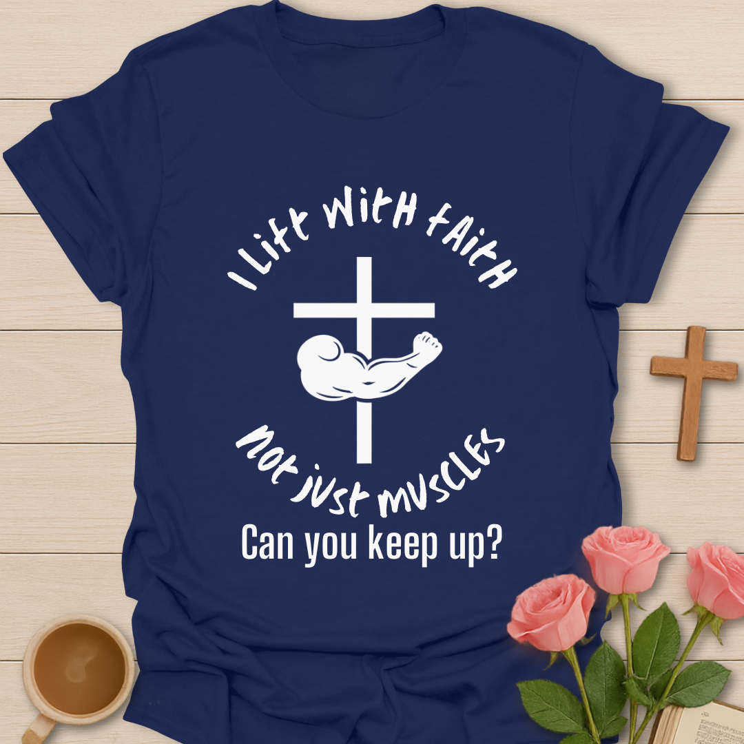 Faith Muscles Cross T-Shirt