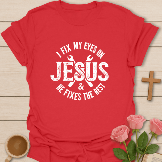Jesus Fixes T-Shirt - Kozzy Co Red / S