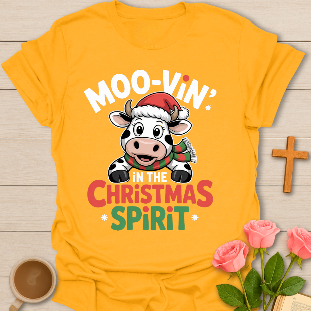 Moovin' In The Christmas Spirit T-Shirt